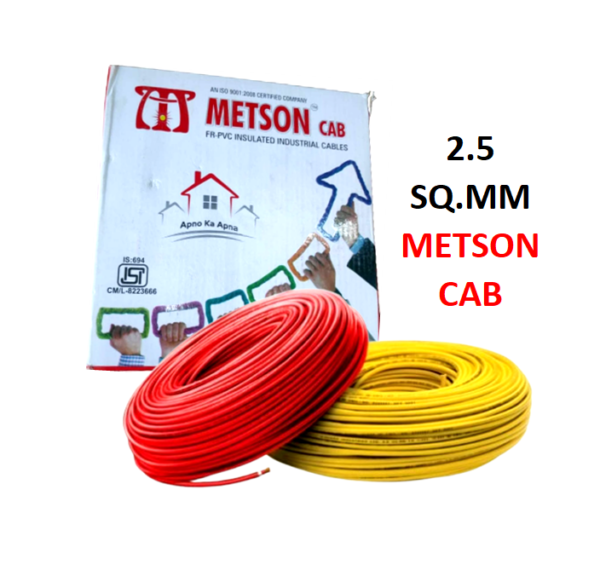 2.5 SQMM CAB 90 MTR HOUSE WIRE METSON