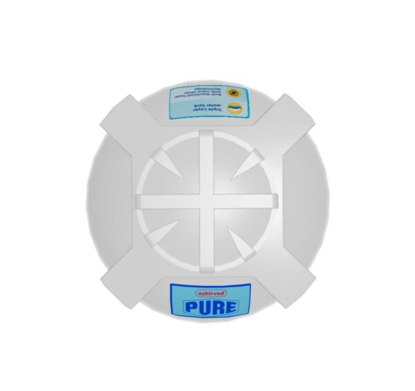 500 LTR WATER STORAGE TANK WHITE 3 LAYER PURE ASHIRVAD - Image 3